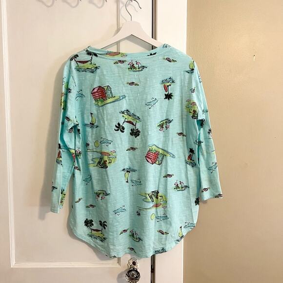 Fresh produce “beachy keen” printed top - Picture 7 of 9